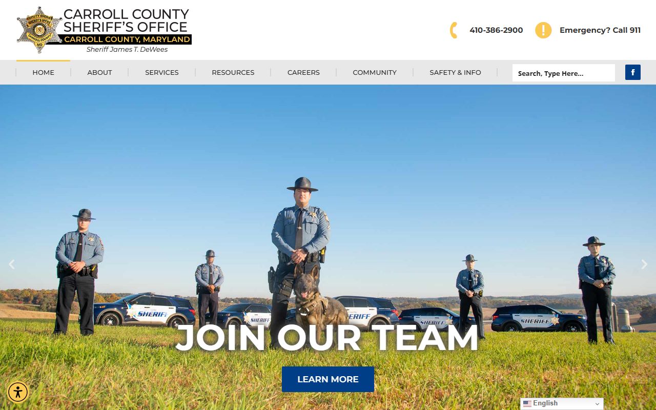 Carroll County Sheriff's Office white pages records search